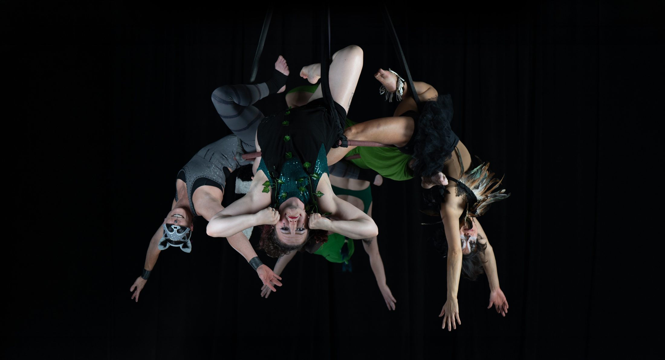 Squonk & Friends aerial ensemble